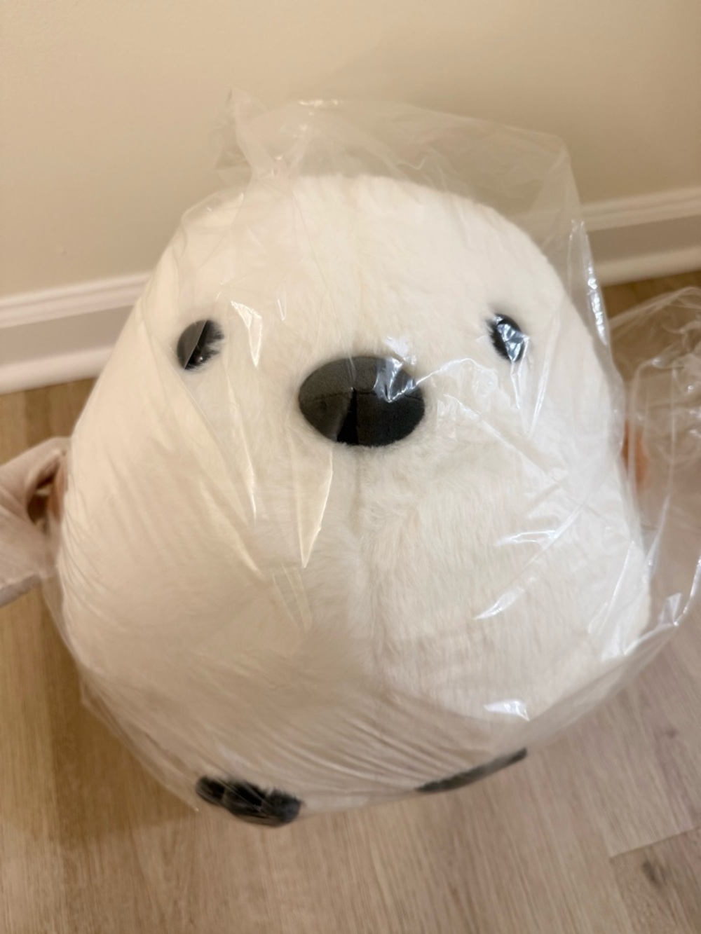 NWT Takashoji Kebukai Love Bird White Owl Plush 16"